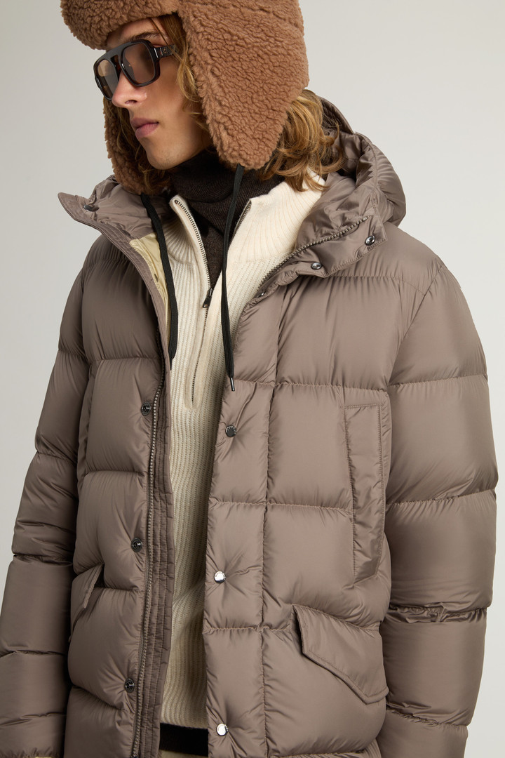 Cloud Parka in Microfiber Brown photo 4 | Woolrich