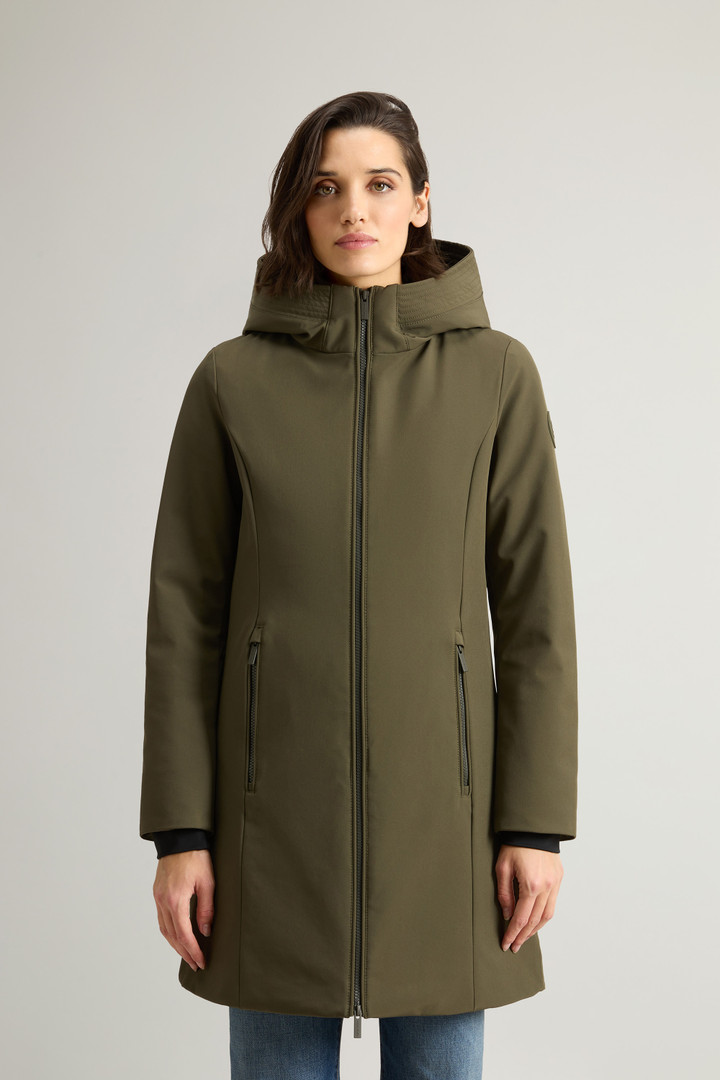 Firth Parka en Tech Softshell Vert photo 1 | Woolrich