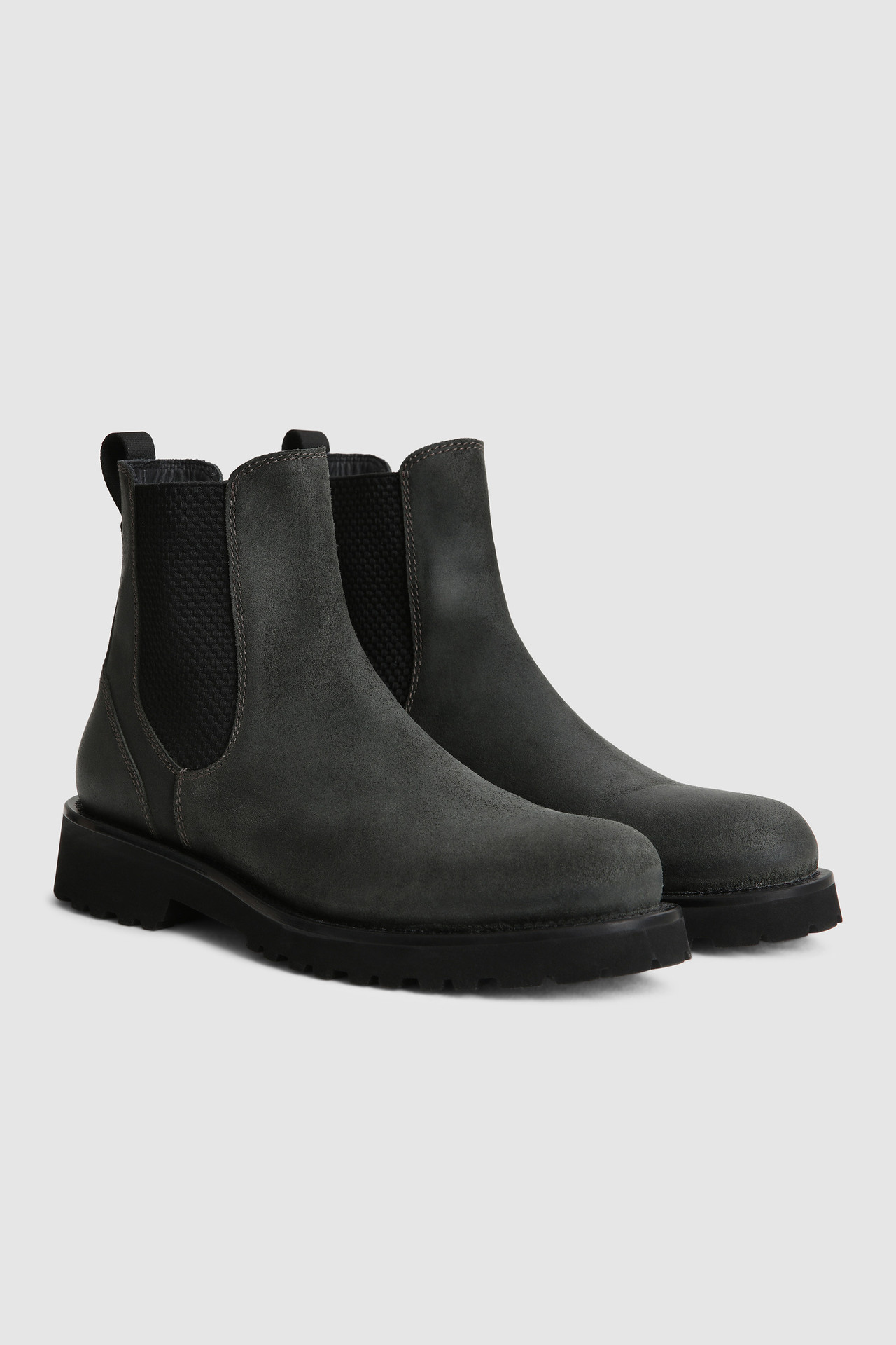 green chelsea boots mens