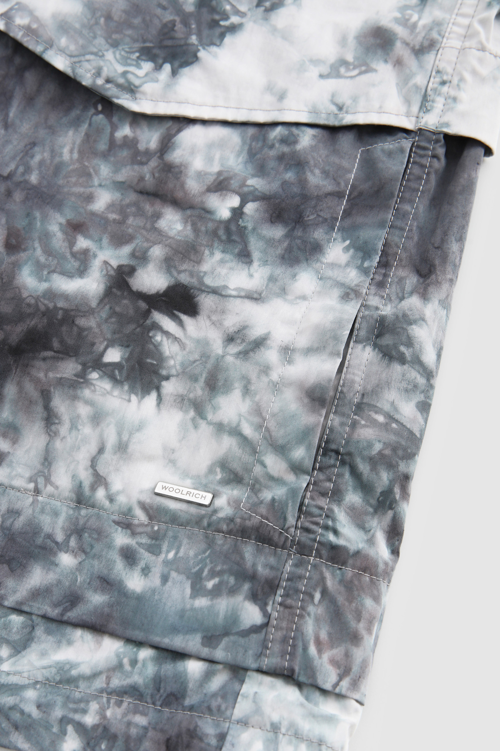 Chaqueta ligera Hazle con estampado Ocean azul photo 7 | Woolrich