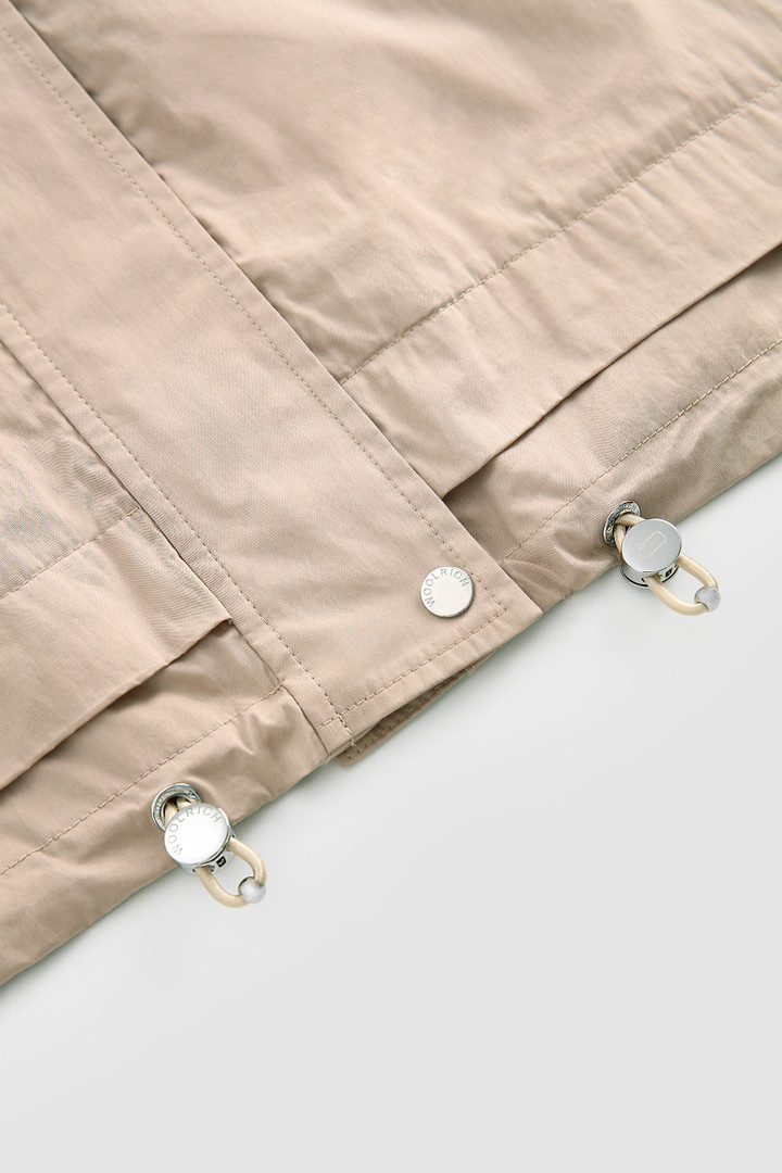 Kendall Jacket in Cotton Nylon Blend Beige photo 10 | Woolrich