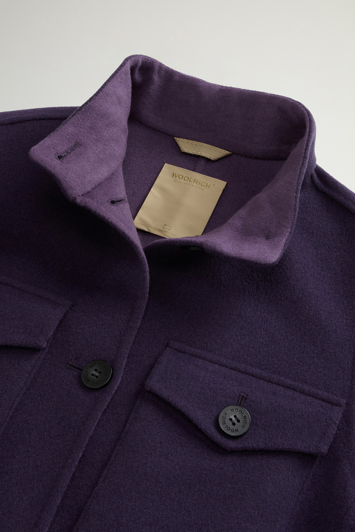 Wool-Blend Jacket Purple photo 6 | Woolrich