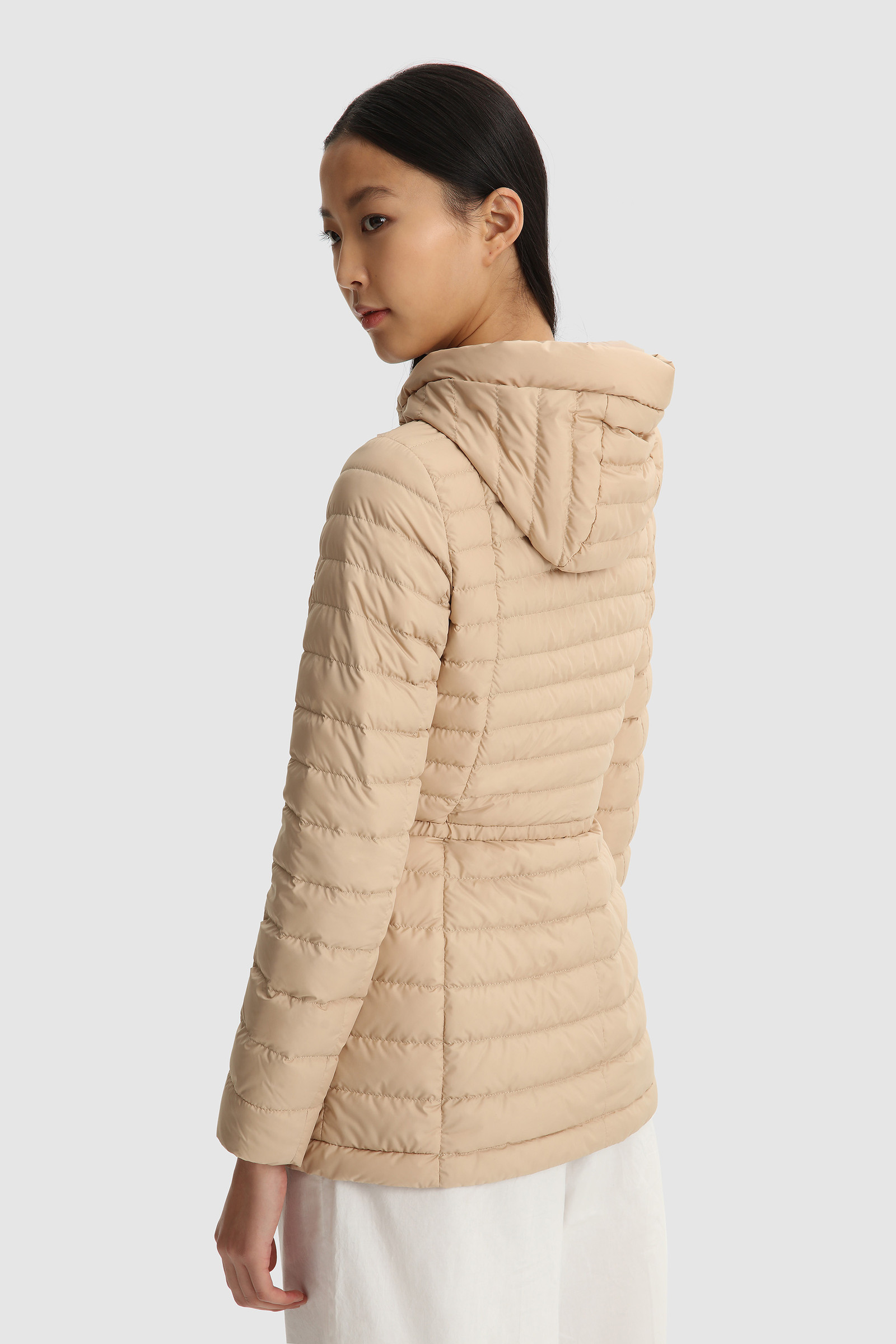 Hibiscus hooded jacket