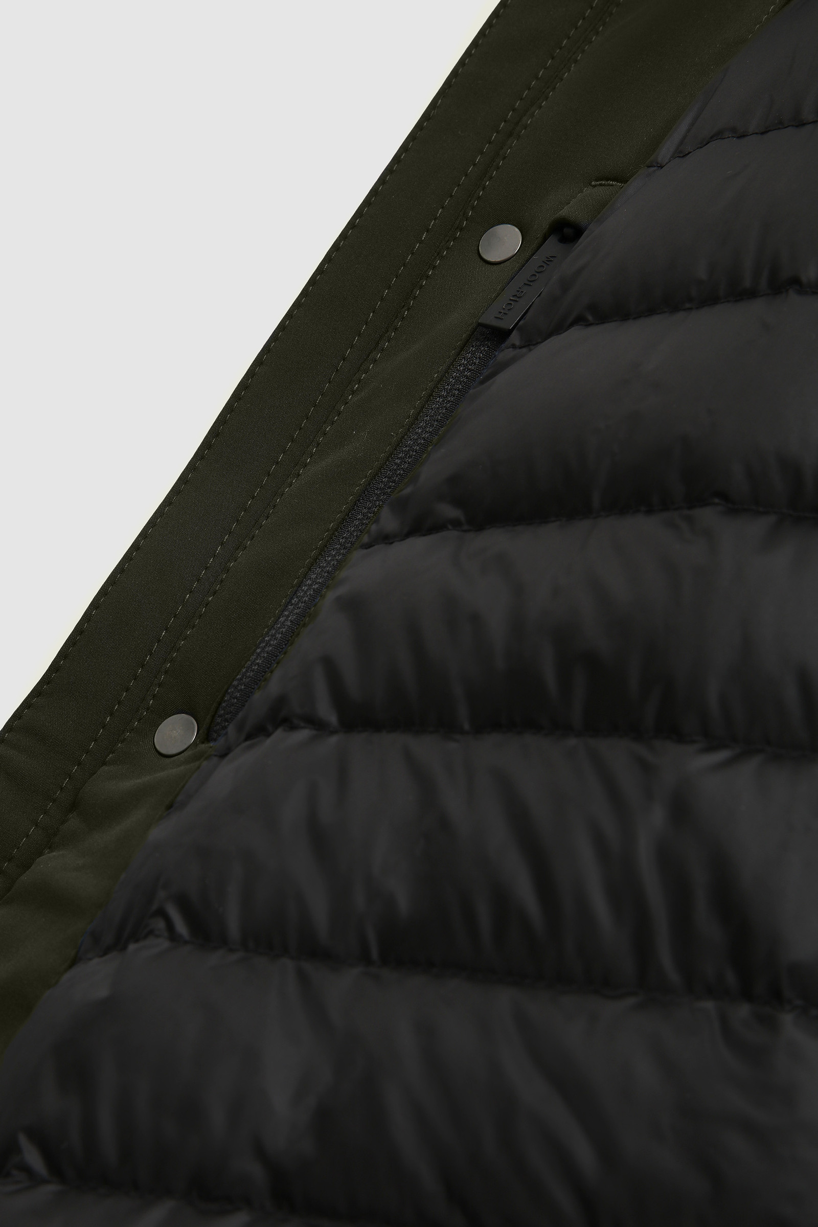 Barrow Mac Soft Shell Jacket with Removable Hood Green photo 10 | Woolrich