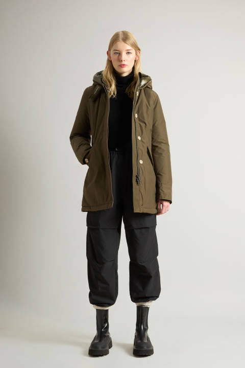 Arctic Parka in Ramar Cloth Green | Woolrich