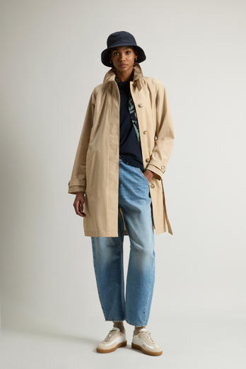 Urban Touch Trench Coat Beige | Woolrich