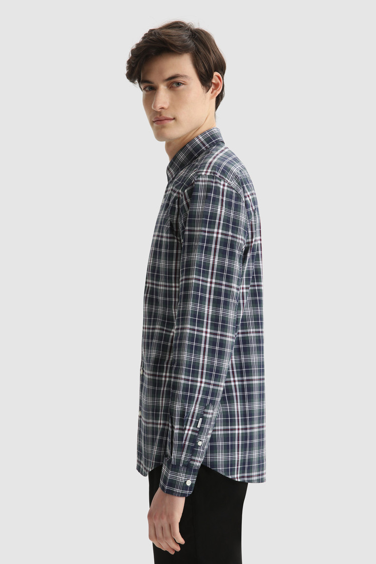 Cotton Poplin yarn dyed Shirt