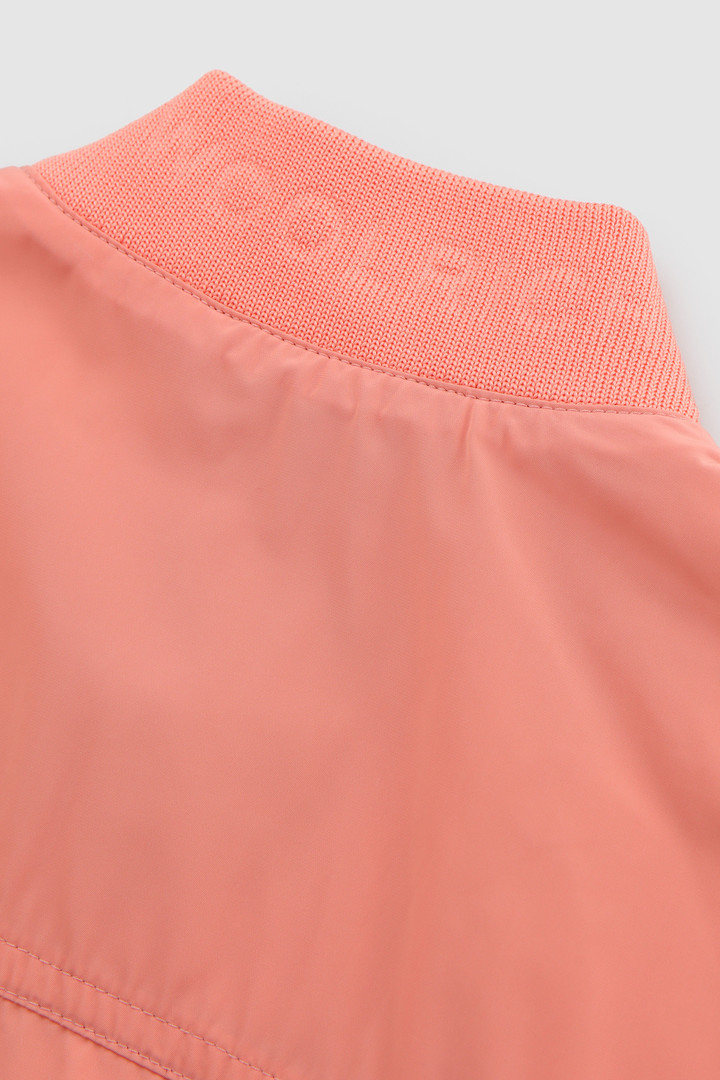 Girl's Charlotte Bomber Pink photo 7 | Woolrich