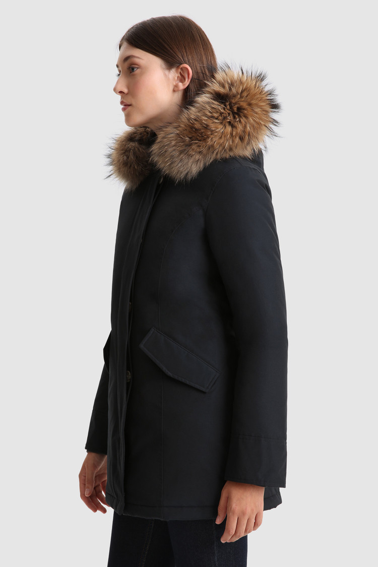 Parka Arctic mit abnehmbarem Waschbärfell