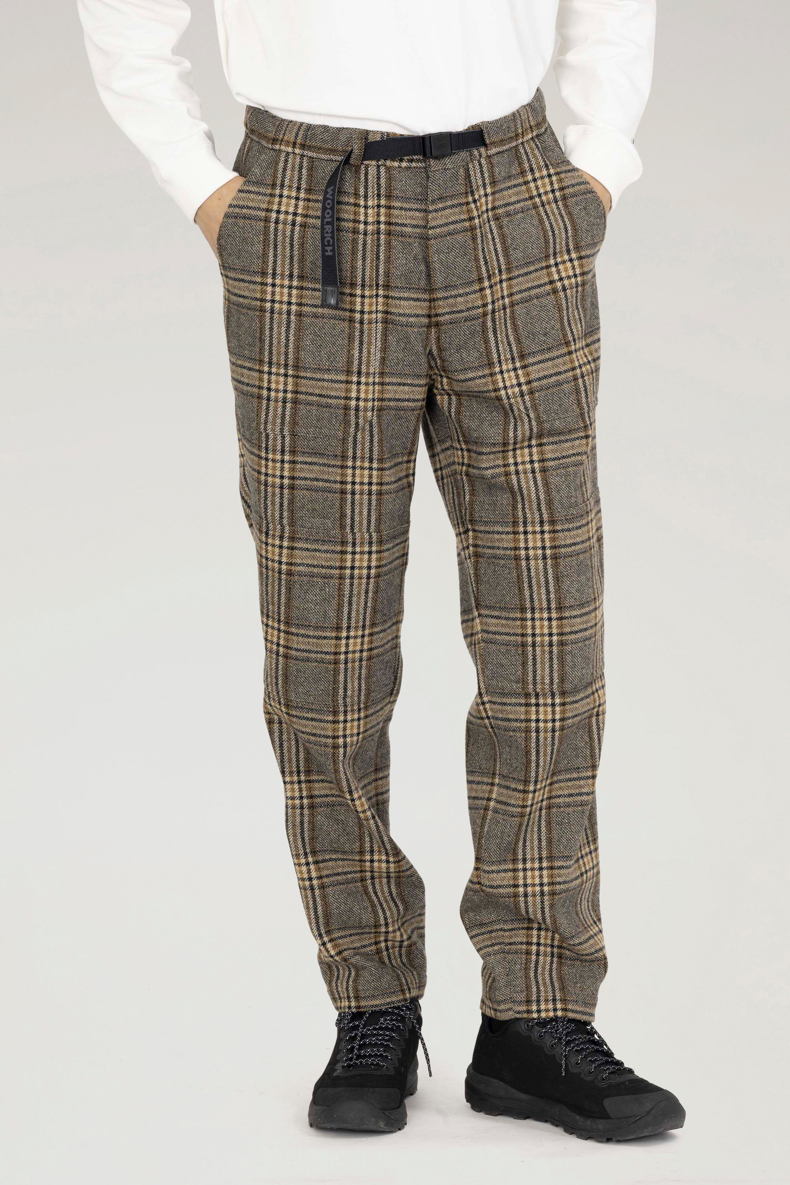 Bakkersbroek in gerecyclede wol blauw | Woolrich