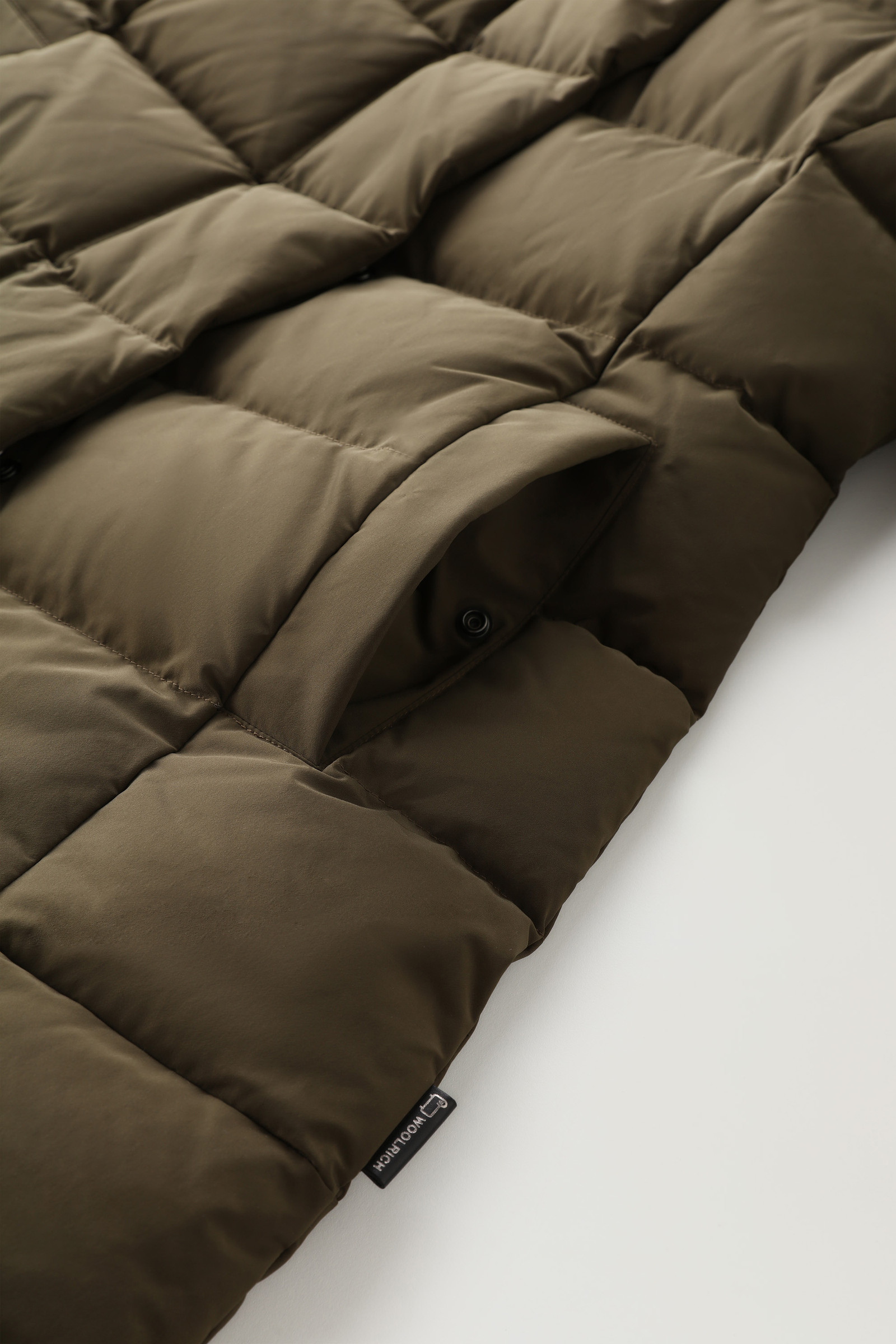 Puffy Prescott Parka en Urban Touch vert photo 8 | Woolrich