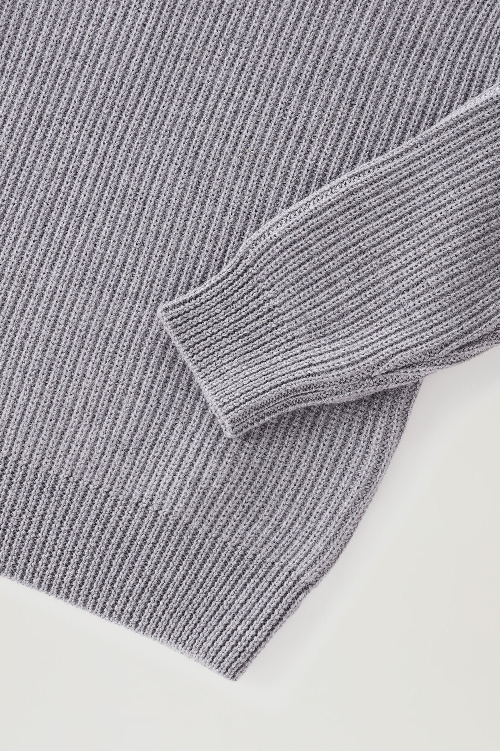 Trui met col van zuivere merinowol grey photo 7 | Woolrich