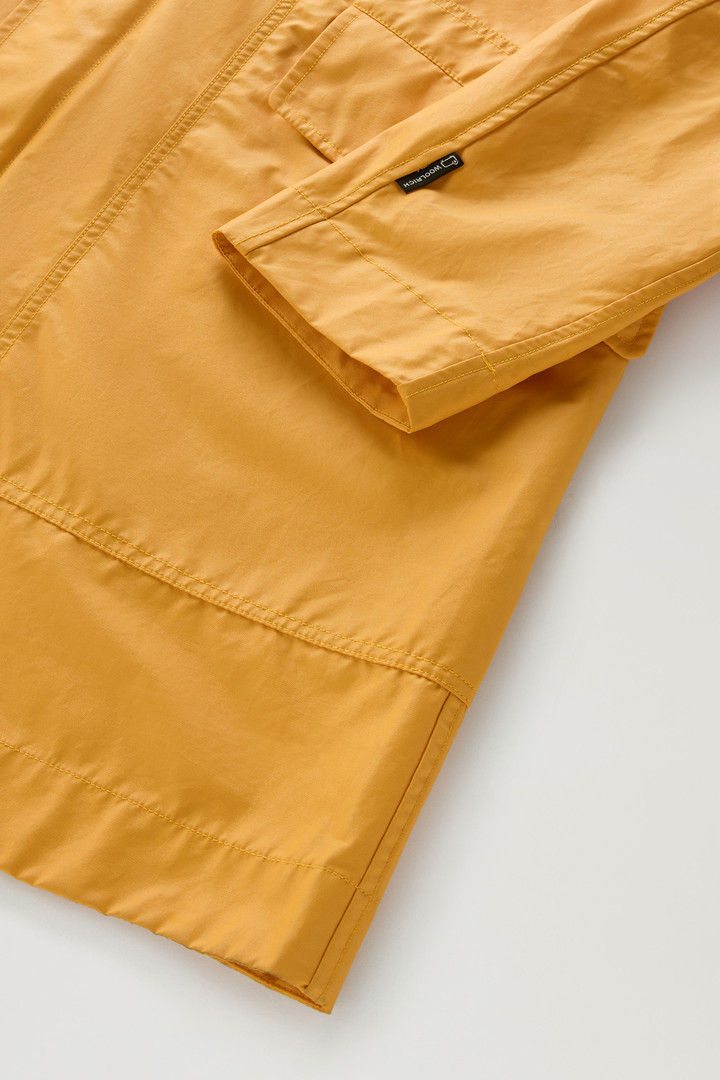 Waxed Jacket with Detachable Hood Yellow photo 8 | Woolrich