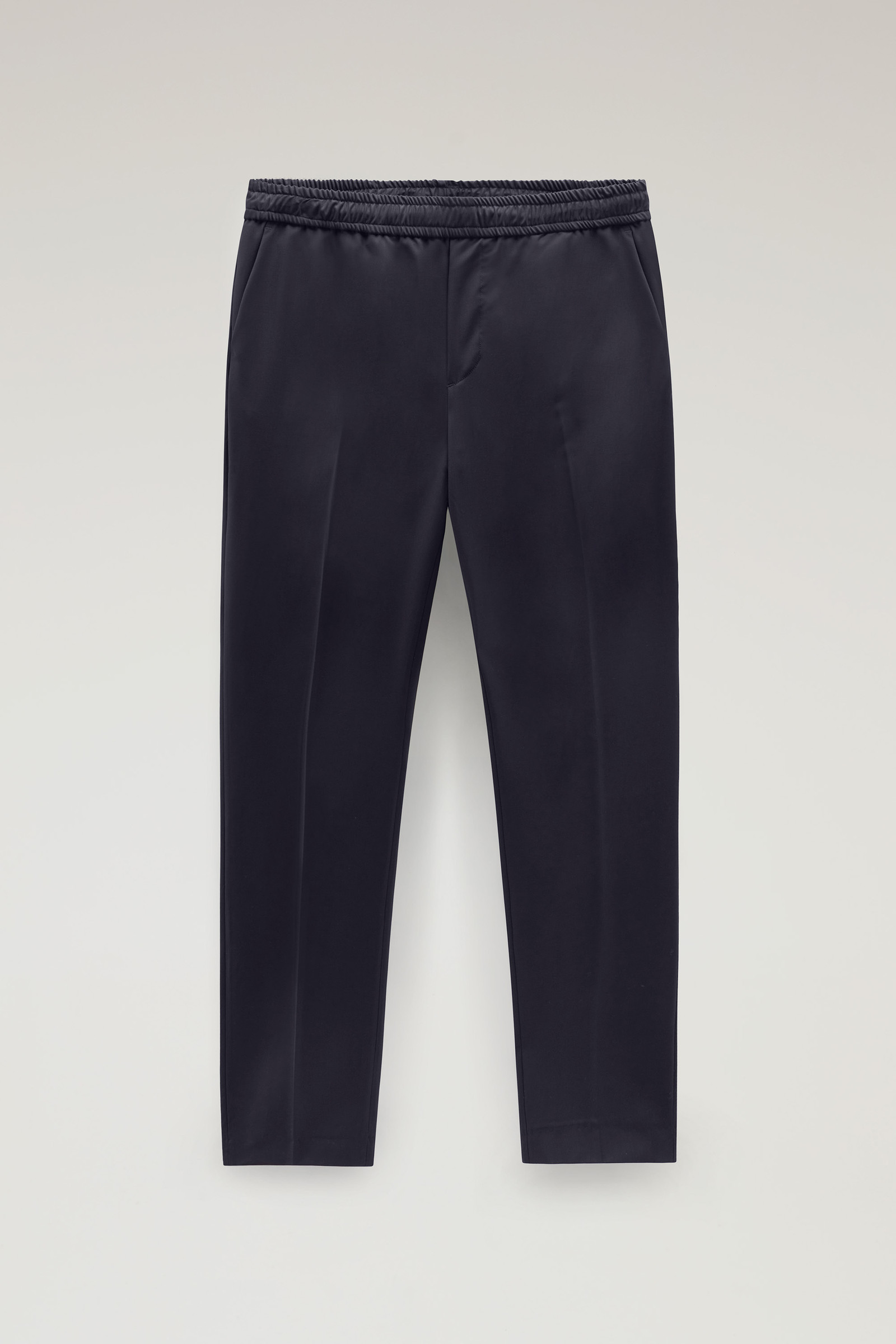 Pantalon Chino en laine vierge italienne douce bleu photo 4 | Woolrich