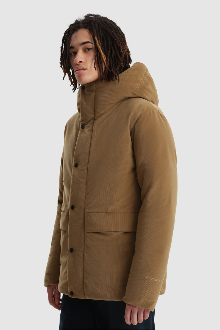 GORE-TEX corduroy puffy down Parka
