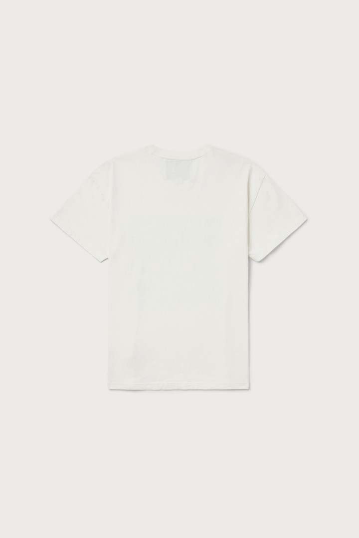 T-shirt in Pure Cotton - One Of These Days / Woolrich White photo 6 | Woolrich