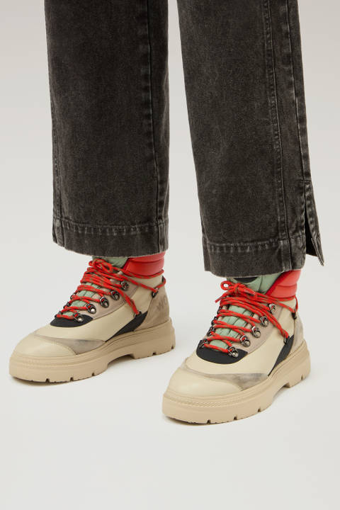 Hiking Military Boots Beige photo 2 | Woolrich