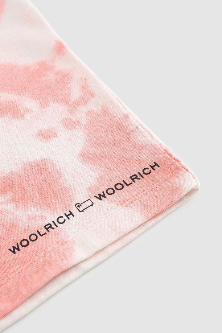 Batik-Shorts aus Baumwollfleece für Mädchen Rosa photo 4 | Woolrich