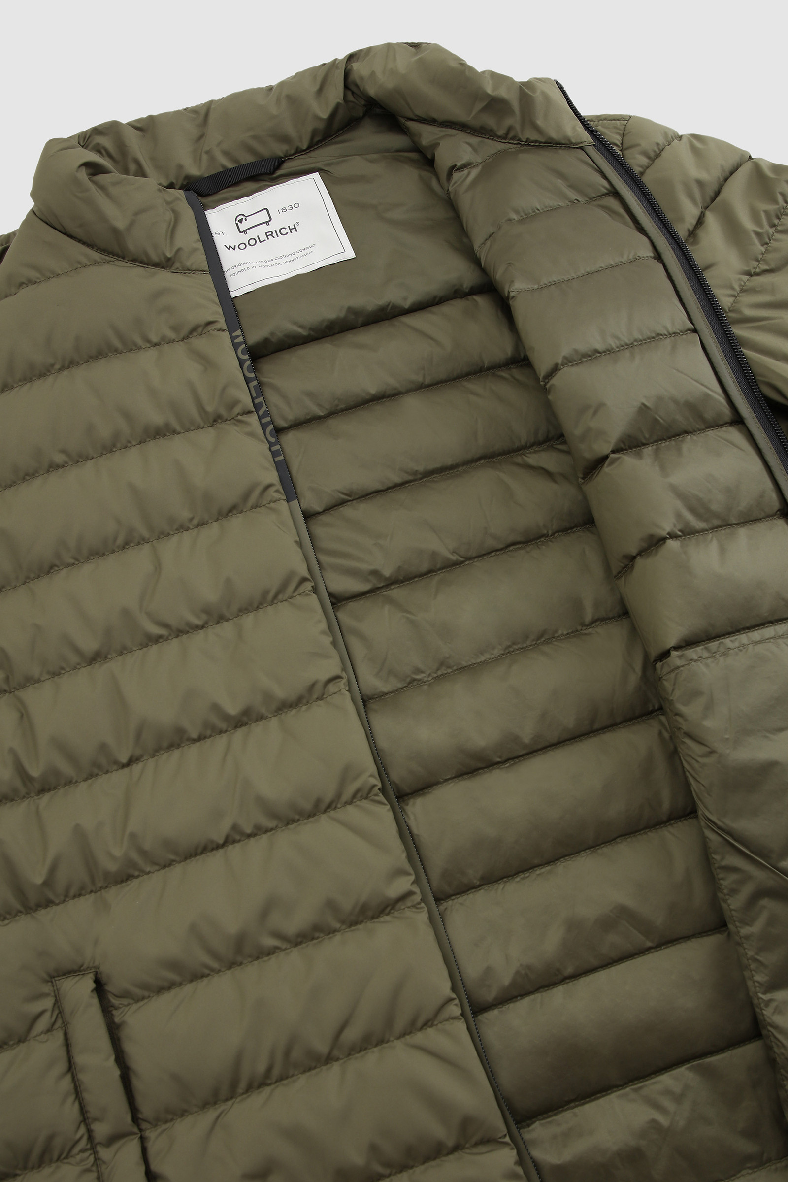 Gefütterte Trainingsjacke Sundance Grün photo 10 | Woolrich