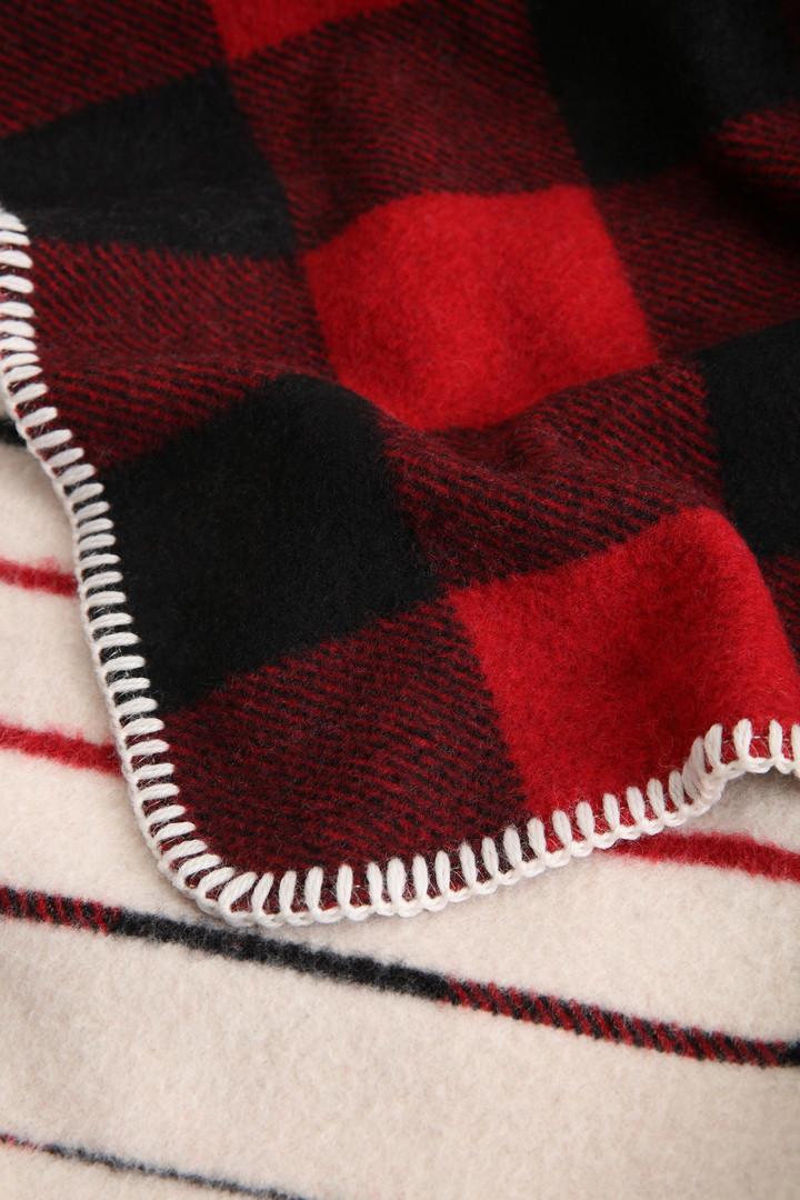 Wool blend blanket