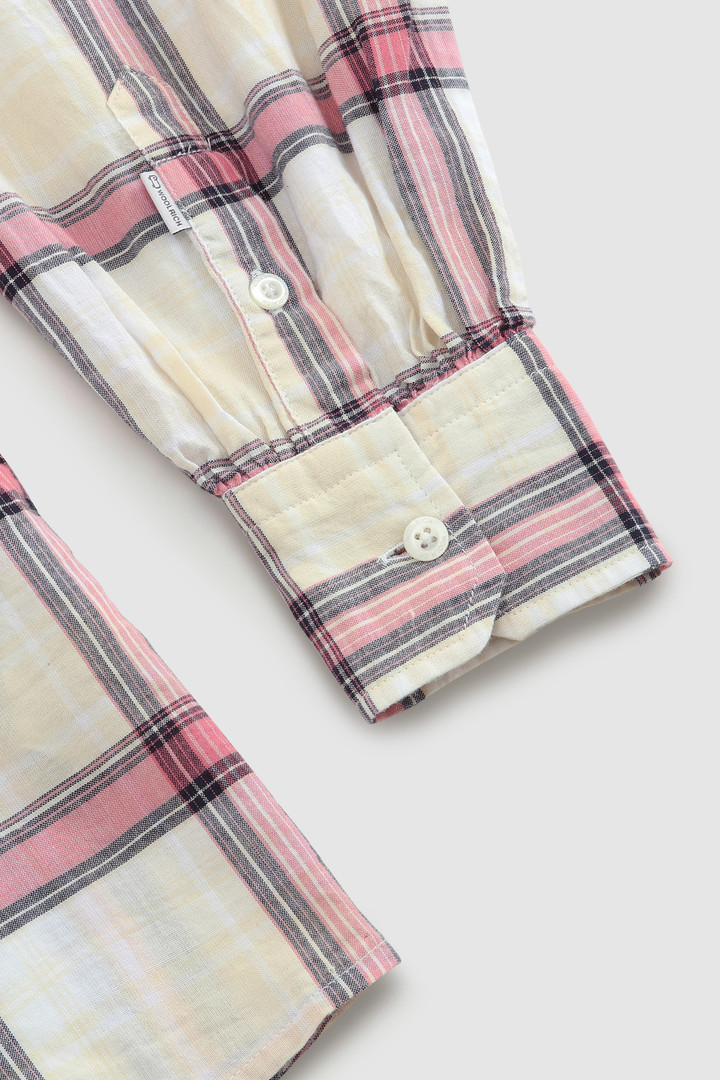 Cotton Shirt with Capped Sleeves White photo 6 | Woolrich