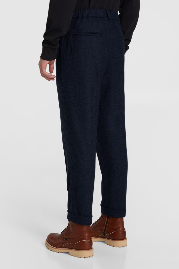 Comfort chino pants in wool
