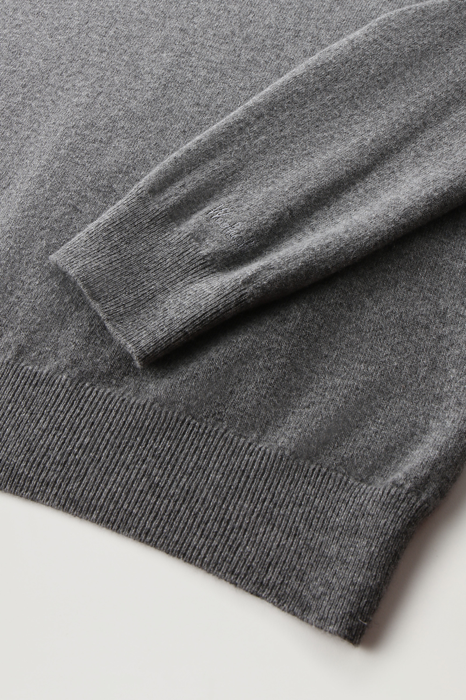 Cashmere Luxe Long Sweater Grey photo 7 | Woolrich