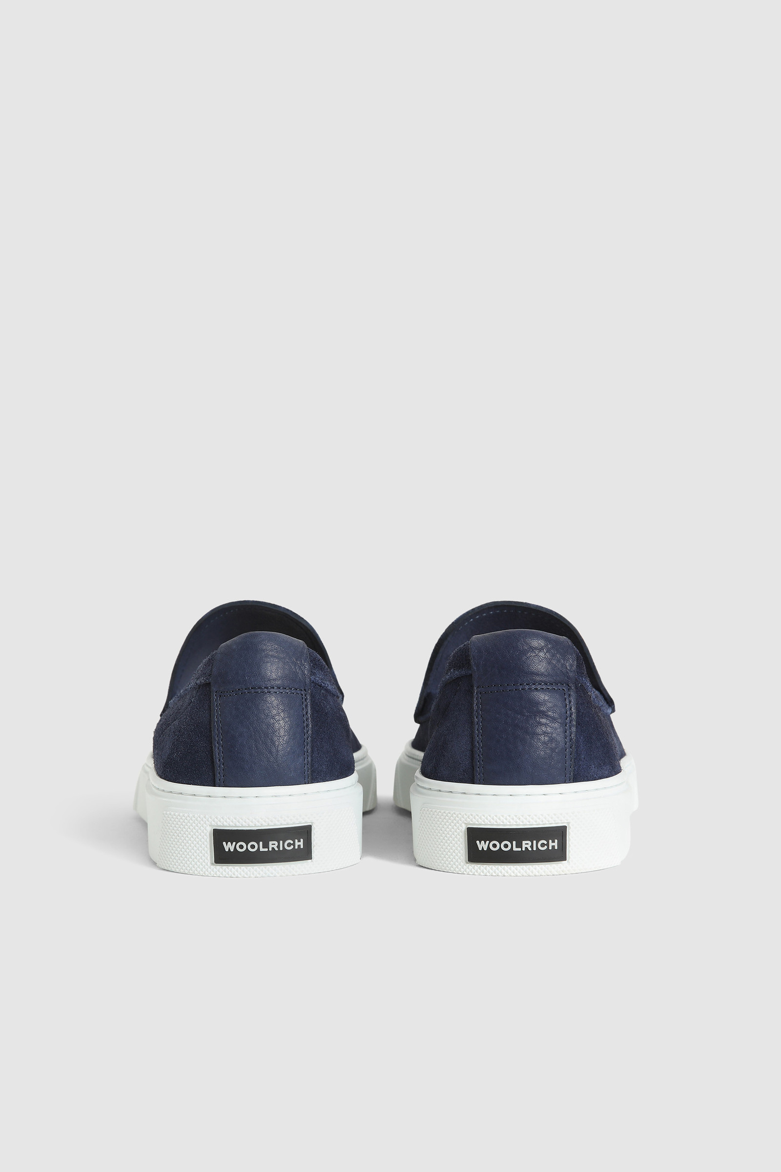 Spring Slip-On in Raw Suede Blue photo 3 | Woolrich