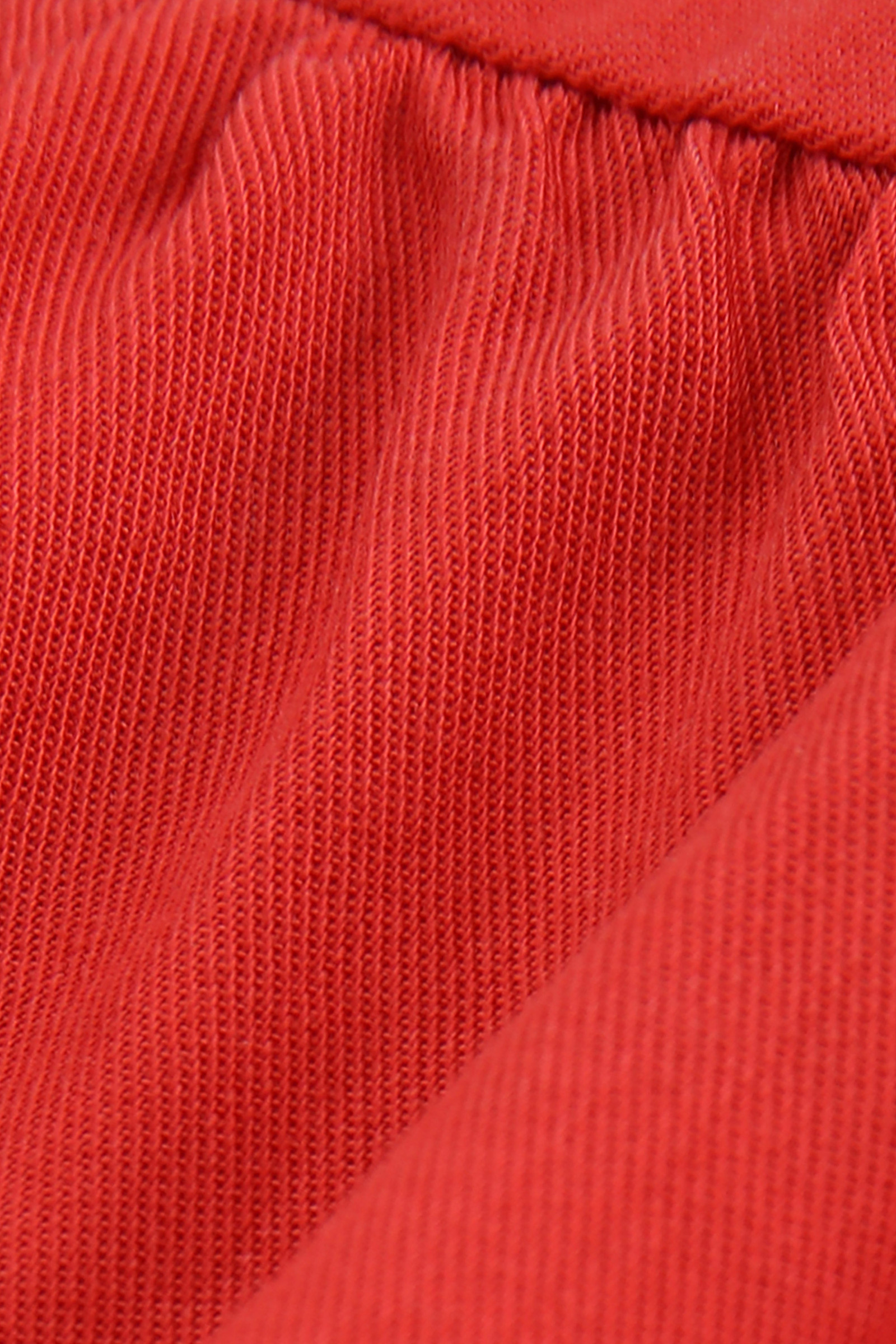 Robe longue à manches courtes pour fille rouge photo 5 | Woolrich