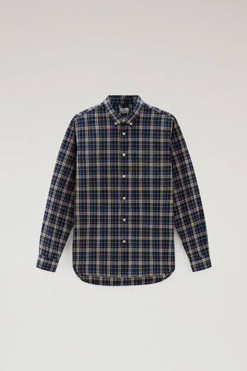 トップス Ameri UND CHECK WOOL OVER SHIRT qWtV5HFKBY_woolrich-x-