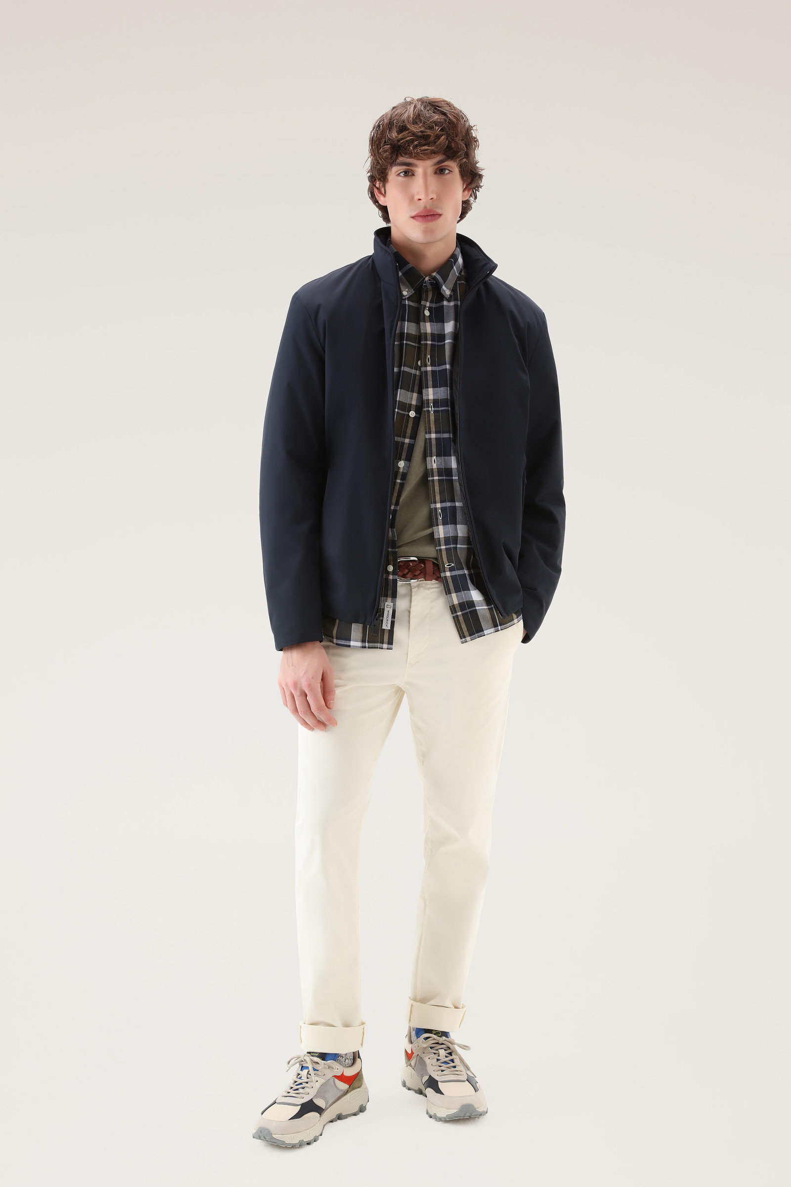 Bomber Sailing imbottito blu photo 2 | Woolrich