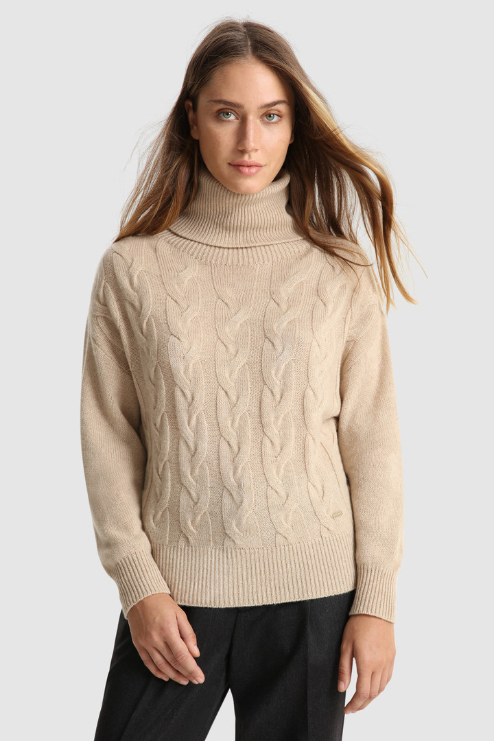 mock turtleneck sweater