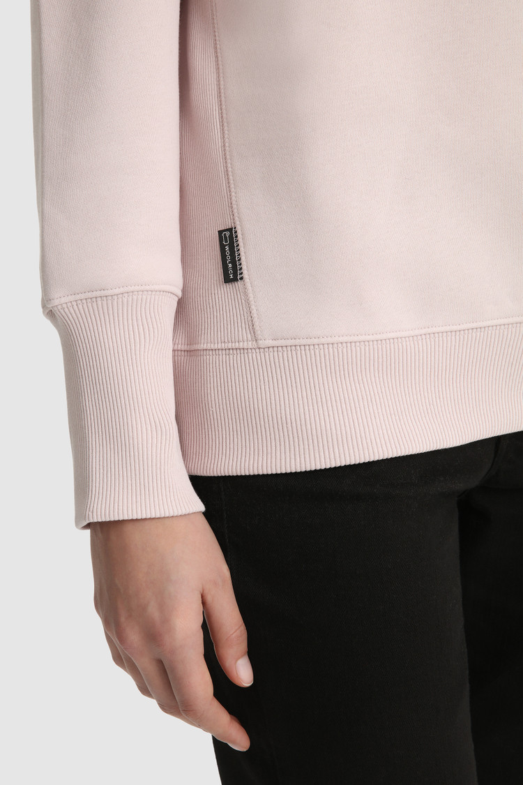 Felpa in cotone morbido con logo