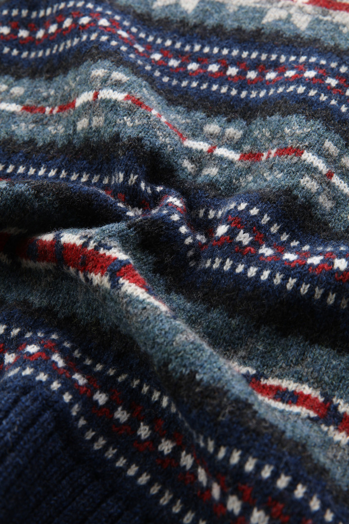 Fair Isle Turtleneck Sweater Gray photo 4 | Woolrich