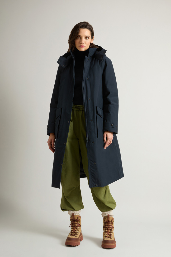 Cappotto in WINDSTOPPER GORE-TEX Blu photo 5 | Woolrich