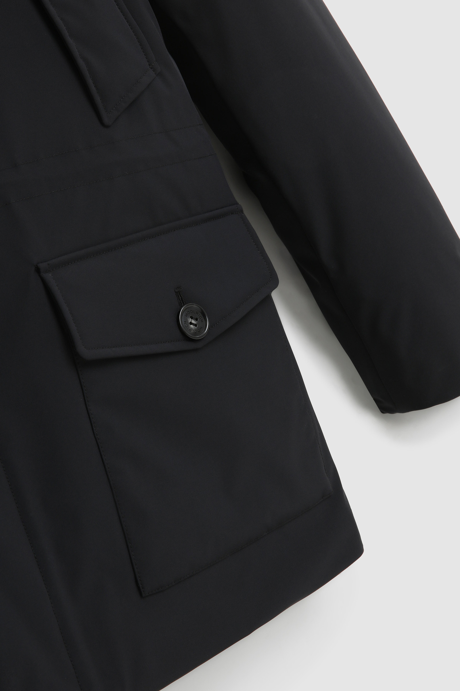 Arctic Parka Stretch avec rembourrage en graphène Noir photo 8 | Woolrich
