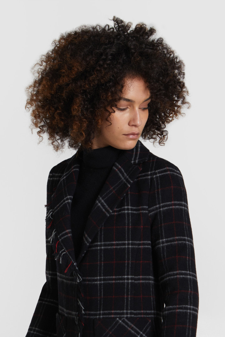 Blazer in lana stretch