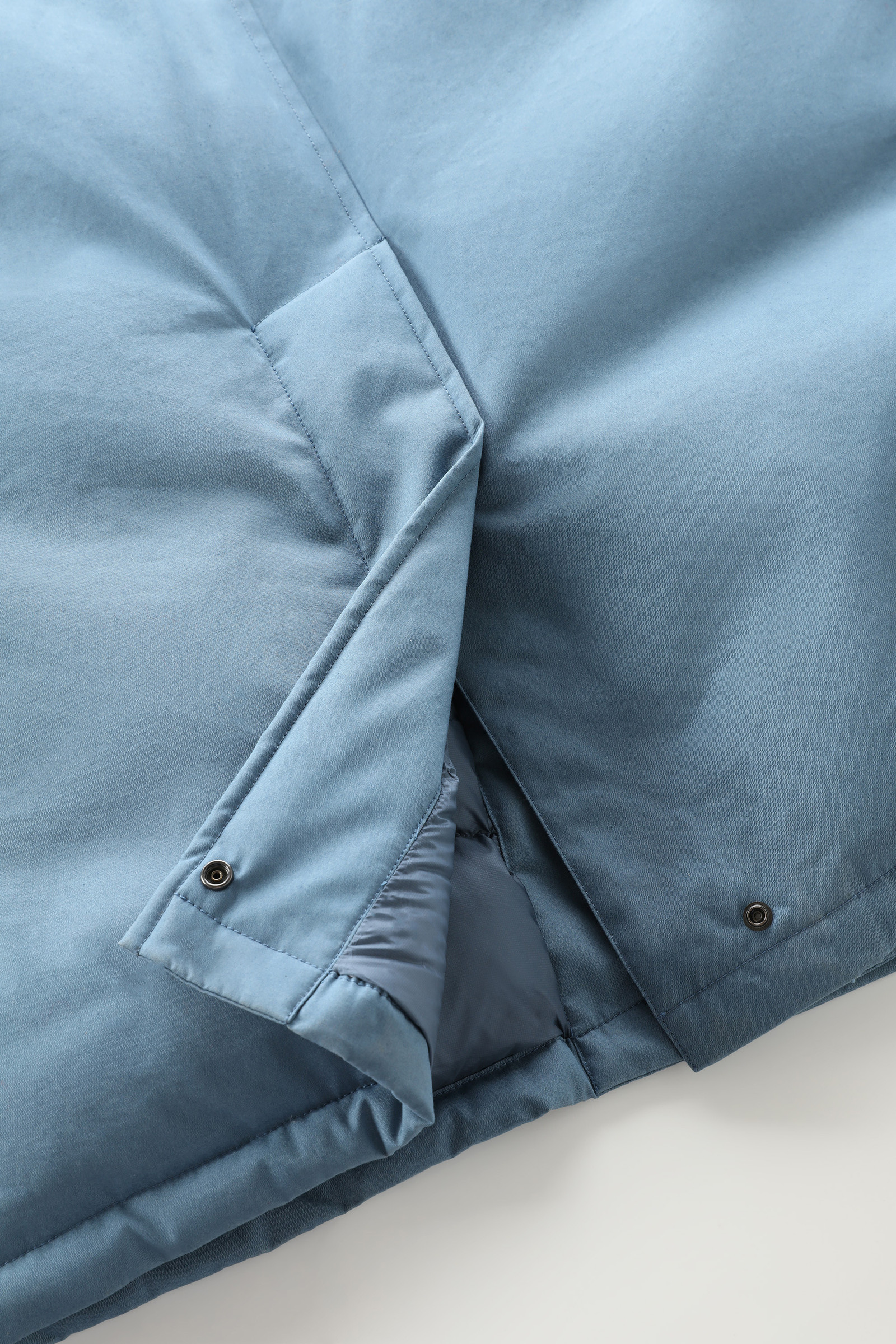 Byrd Parka lungo Blu photo 10 | Woolrich
