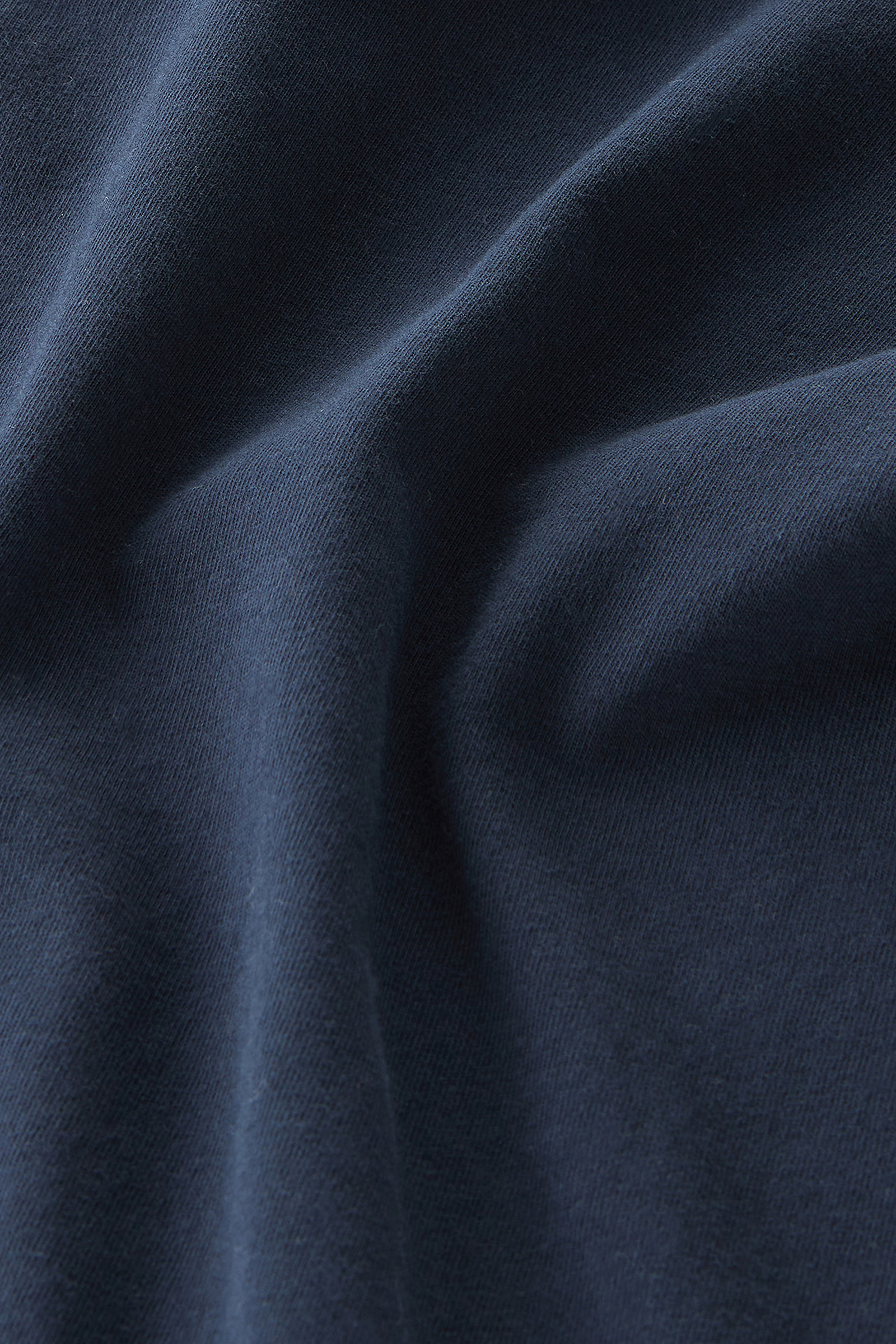 Maglietta a maniche lunghe da bambino in puro cotone blu photo 6 | Woolrich