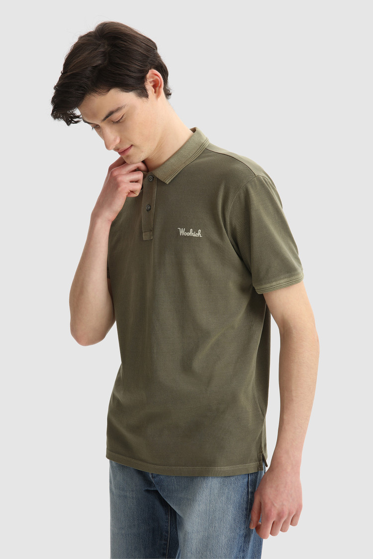 Polo Mackinack in cotone piqué elasticizzato