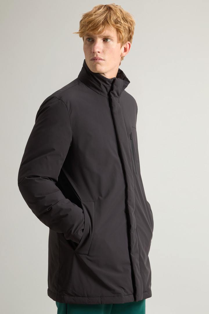 Mountain Parka in Stretch Nylon Men Black