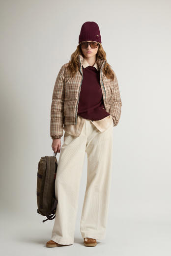 Donsjack van dubbellaagse stof Meerkleurig photo 1 | Woolrich