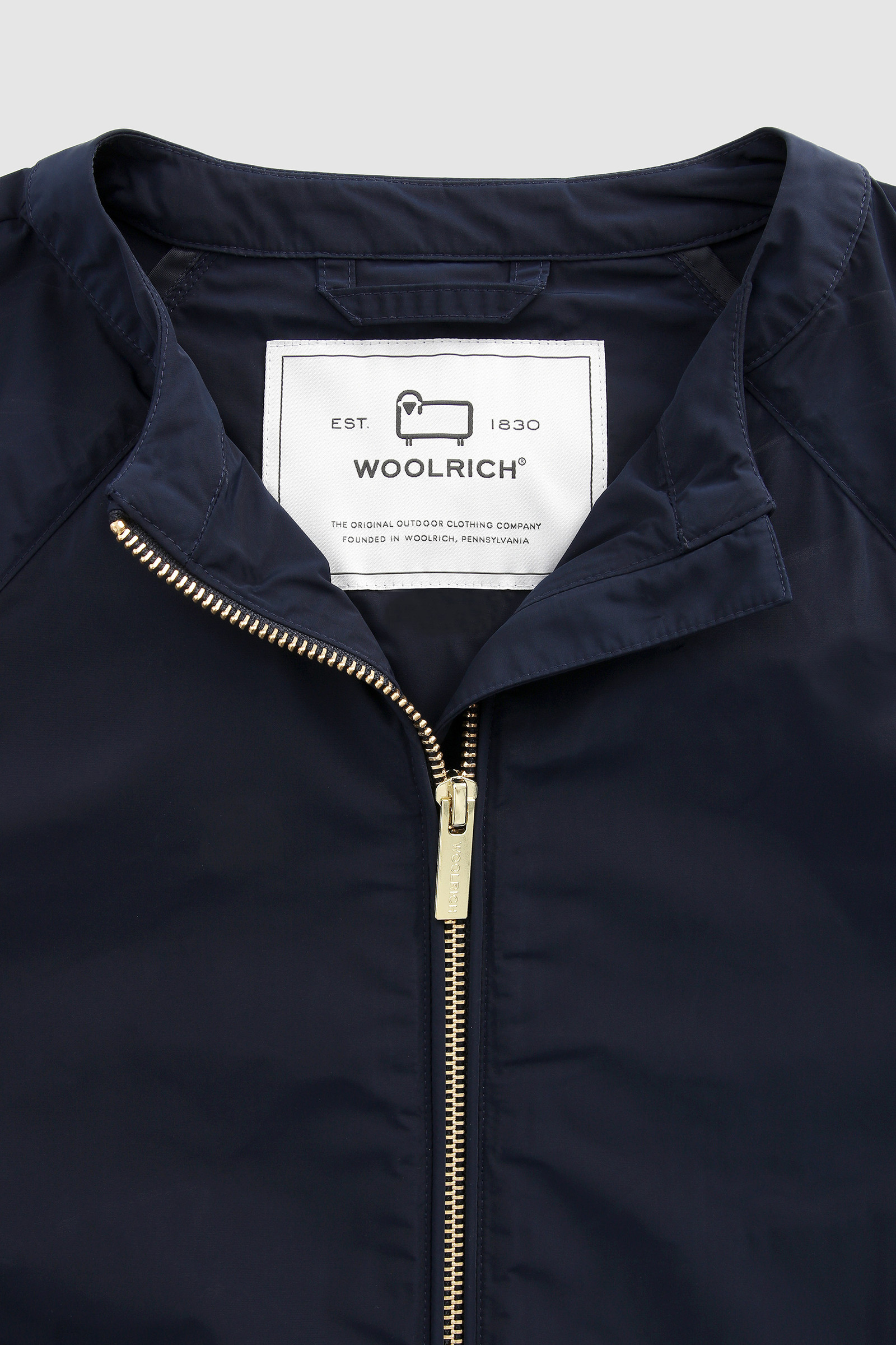 City Light Bomber with Drawstring Blue photo 5 | Woolrich
