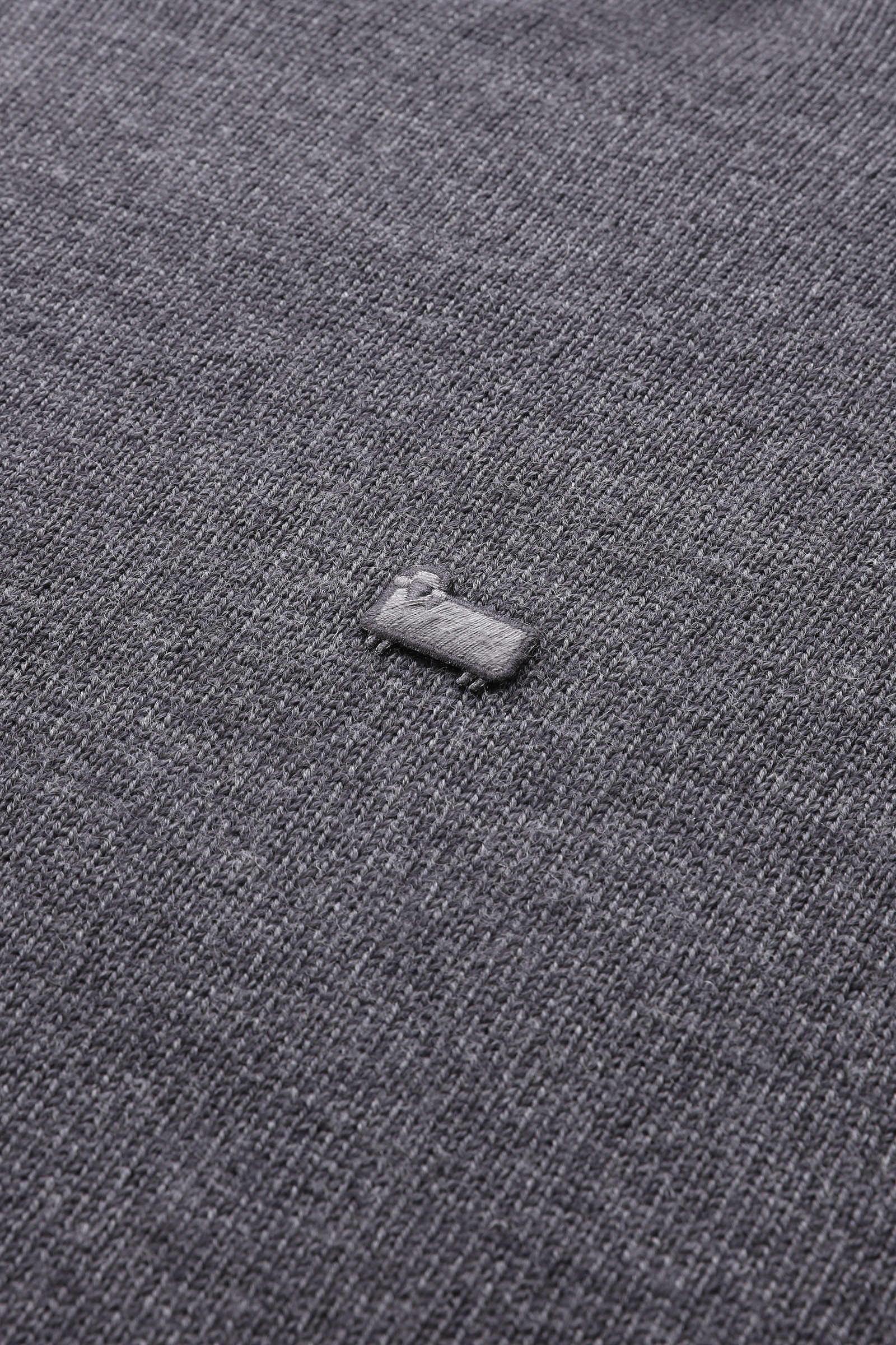 Classic Silvery Grey Wool Jersey Knit