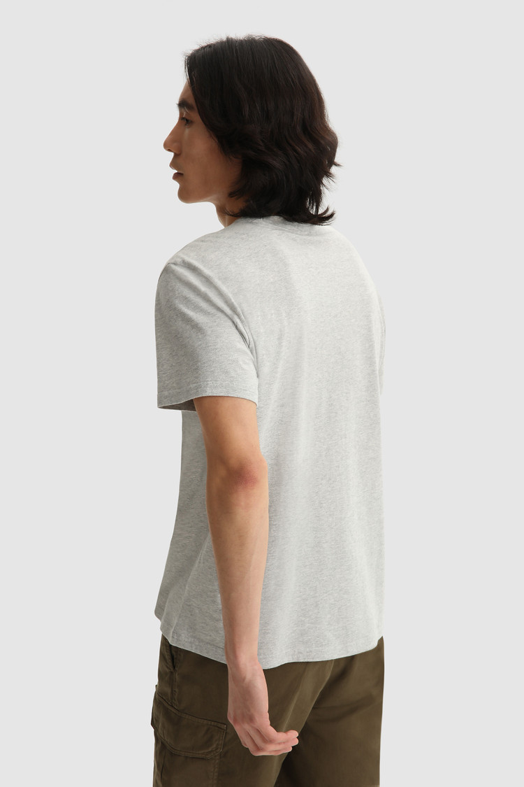 T-shirt avec logo intarsia
