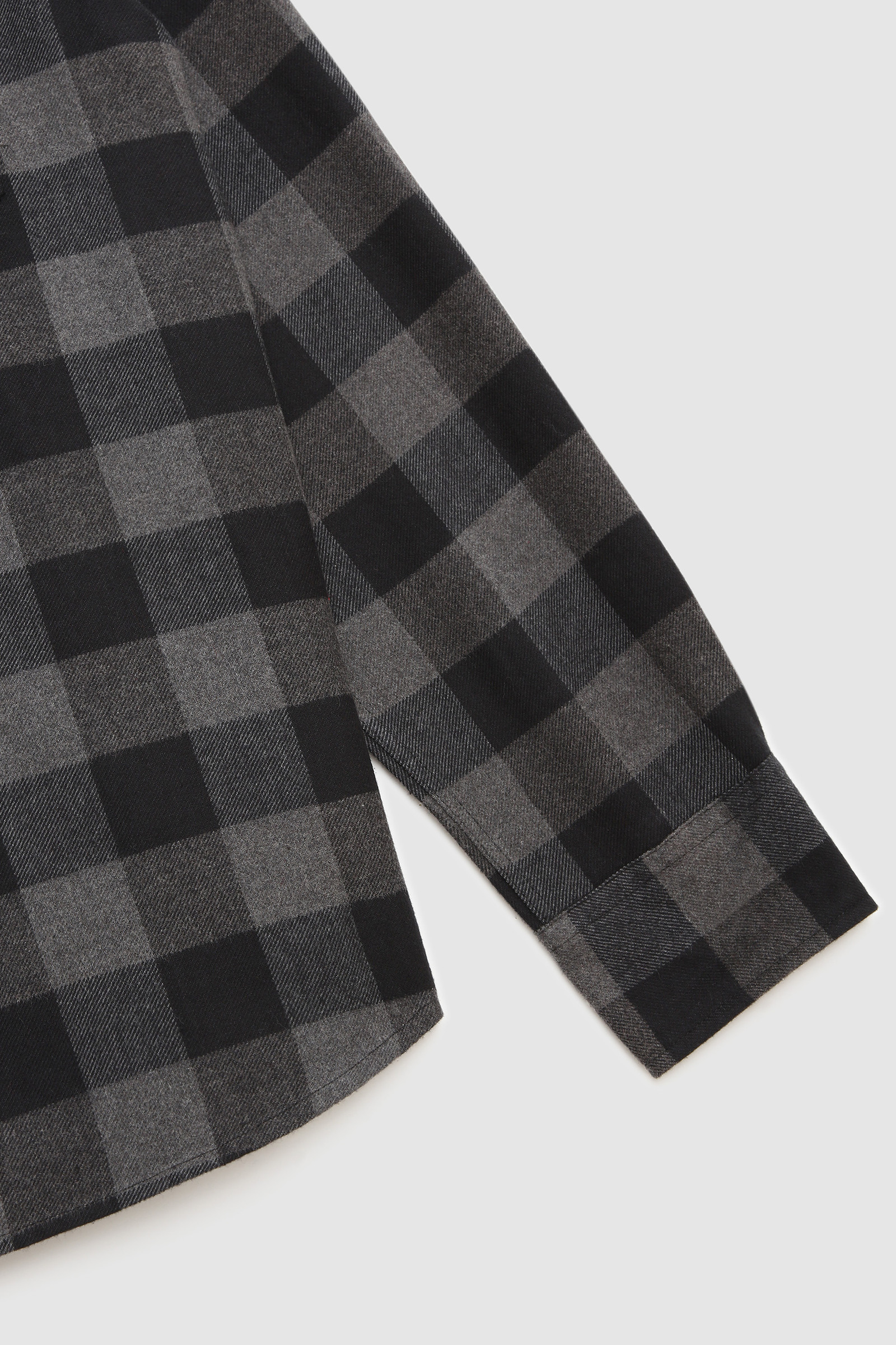 Camicia Trout Run con motivo d'archivio Buffalo Check nero photo 9 | Woolrich