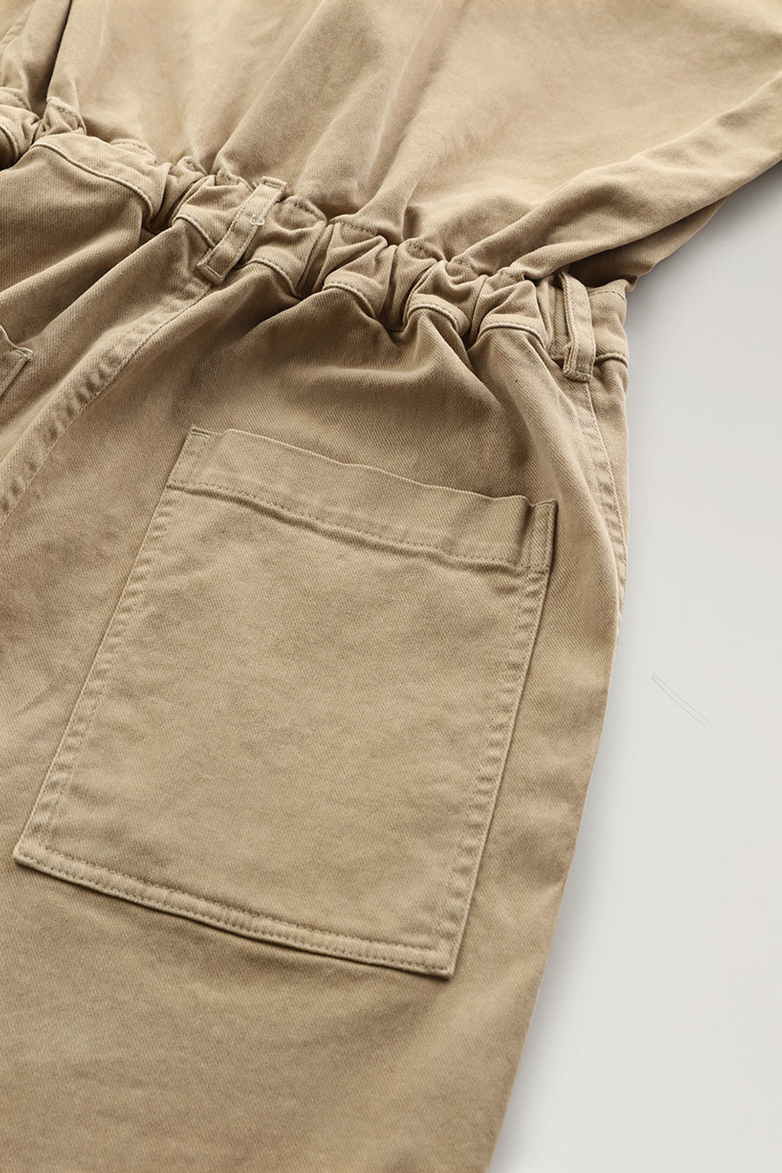 Cotton Twill Jumpsuit Khaki photo 9 | Woolrich