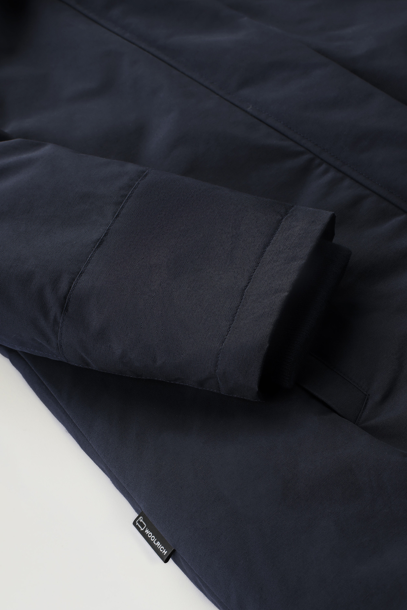Bow Bridge Parka mit Kunstpelz aus Ramar Cloth blau photo 10 | Woolrich