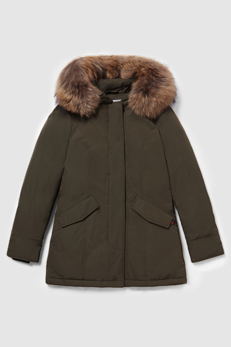 Arctic Parka luxury wasbeerbont
