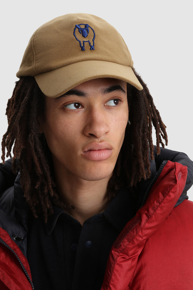 Corduroy cap